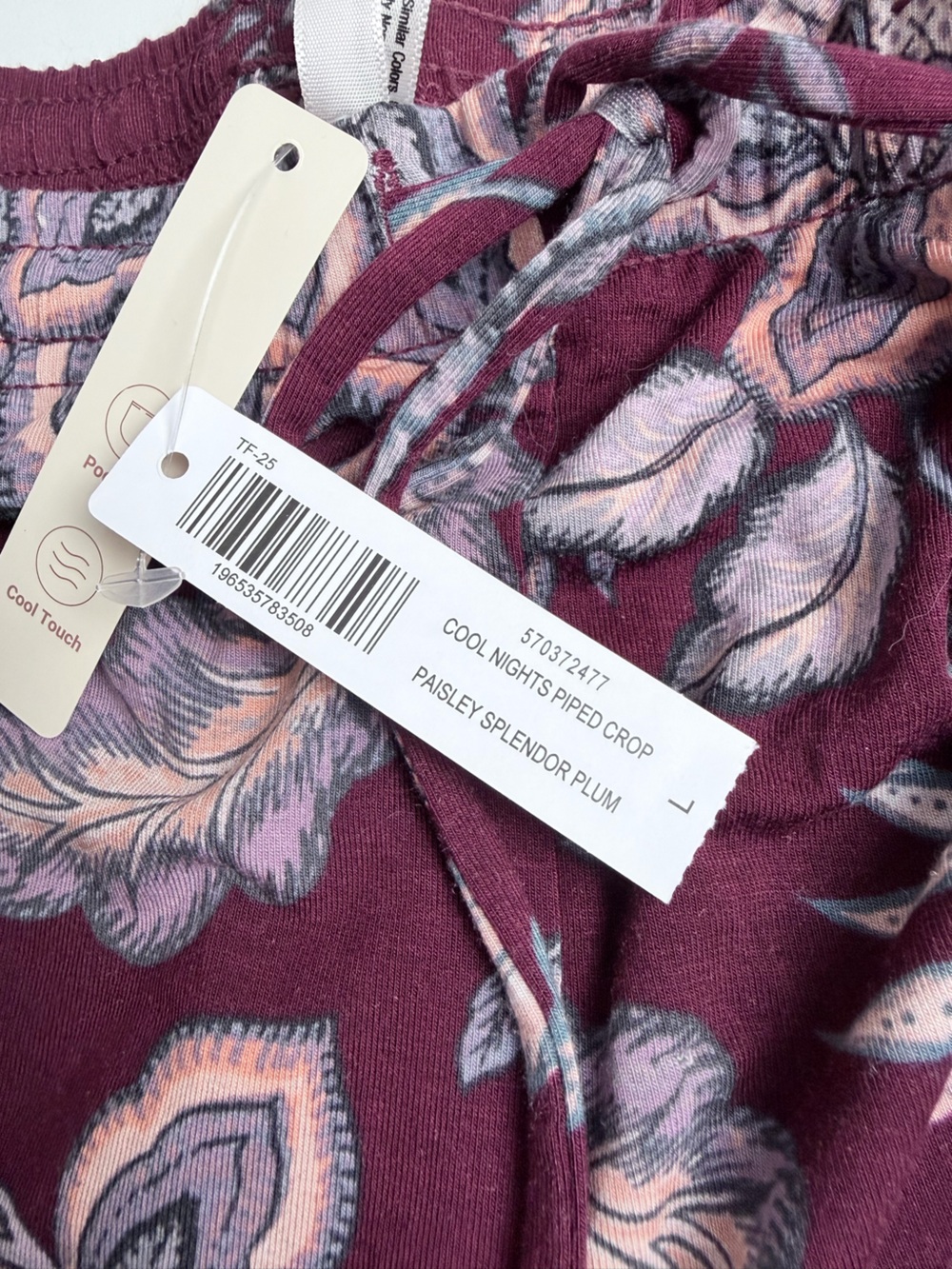Soma Cool Nights Cropped Pajama Set Short Sleeve Bundle of 2 NWT Size Large - Picture 12 of 15